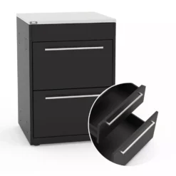 Weber Outdoorküche BBQ Built-in Kitchen 331 Mit Genesis EPX-435 | Ausstellungsstück -Camping Rabatt Geschäft 2fach schubladen modul bbq outdoor kitchen anbausystem 1000 6 27747