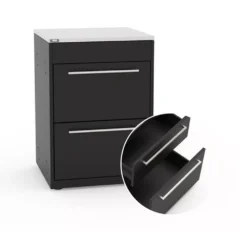 Weber Outdoorküche BBQ-Kitchen 331, 3 Modul Für Genesis EPX-335 -Camping Rabatt Geschäft 2fach schubladen modul bbq outdoor kitchen anbausystem weber gas grillkueche schwarz 1000 7 26526