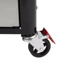 Weber Outdoorküche BBQ-Kitchen 231, 2er Set Für Genesis S-335 Mit Seitenkocher -Camping Rabatt Geschäft Caster Locked SS rgb 11 26572