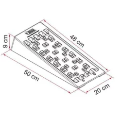 Wohnmobil-Auffahrkeile Fiamma Level System Magnum -Camping Rabatt Geschäft auffahrkeile stufenkeile fiamma level system magnum fuer reisemobile 3 2 6238