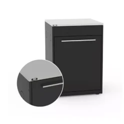 Weber Outdoorküche BBQ-Kitchen 331, 3 Modul Für Genesis E-335 -Camping Rabatt Geschäft bbq kitchen outdoor kueche tuermodul arbeitsplatte individuell verstellbar vollverzinkt pulverbeschichtet black 1000 5 26516