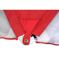 Camping-Sonnensegel Bent TC-Zip Protect Canvas, Design: Barbados Cherry -Camping Rabatt Geschäft bent sonnenschutz sonnensegel tc zip protect canvas barbados cherry design 1000 3 28564