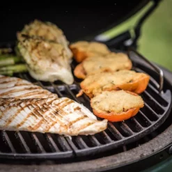 Halbrunder Gusseisenrost Big Green Egg Half Cast Iron Grid, XL -Camping Rabatt Geschäft big green egg half cast iron grid xl halbrunde gusseiserne grillplatte grillrost grussrost 1000 2 23030