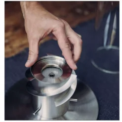 Tischfeuer Höfats SPIN 900, Gold -Camping Rabatt Geschäft bio burner hoefats spin900 fluessig brennstoff sicher einschliessen 1000 5 25736