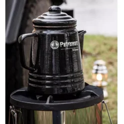 Tee- Und Kaffee-Perkolator Petromax Perkomax, Schwarz -Camping Rabatt Geschäft bis zu neun tassen tee kaffee zubereiten perkolator petromax schwarzes outdoor geschirr 1000 4 26170