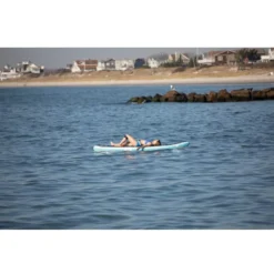 Aufblasbares Stand Up Paddleboard Tahe Sup-Yak Air 11'6" Beach Pack -Camping Rabatt Geschäft blaues aufblasbares stand up paddleboard sup tahe 11 6 fuss air beach sup yak beachpack zum aufblasen 1000 15 22539