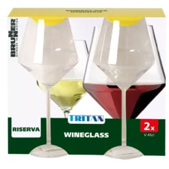 Campinggeschirr Brunner Weinglas-Set Riserva 450 Ml