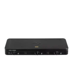 Campingkocher Cadac Dometic 3 Cook Turbo FFD Deluxe, 50 Mbar -Camping Rabatt Geschäft cadac dometic 3 cook turbo ffd deluxe schwarzer dreiflammiger camping gasgrill 4 27803