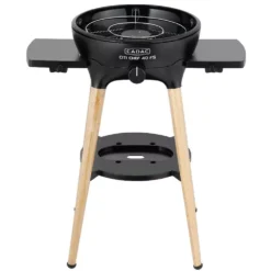 Campinggrill Cadac Dometic Citi Chef 40 FS, Black, 50mbar | Ausstellungsstück -Camping Rabatt Geschäft cadac dometic citi chef 40 fs 50 mbar camping gas grill schwarz inklusive grillrost fettpfanne topfstaender 1000 3 28719