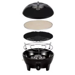 Gas-Tischgrill Cadac Dometic Glamp Chef 40, 50 Mbar -Camping Rabatt Geschäft cadac dometic glamp chef 40 tischgrill mit pizzastein grillrost kaffeekannenstaender topfstaender 1000 2 27794