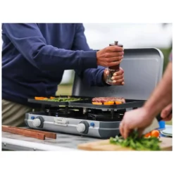 Campingkocher Campingaz Camping Kitchen 2 Grill & Go CV -Camping Rabatt Geschäft camping grillen kochen cmapingaz camping kitchen 2 grill and go cv camping gaskocher gasgrill 1000 11 24718