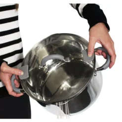 Camping-Kochtopf Eurotrail Gerona Mit Deckel, 3,5 Liter -Camping Rabatt Geschäft camping kochgeschirr eurotrail gerona induktionskochtopf 3 5 liter 1000 3 19213