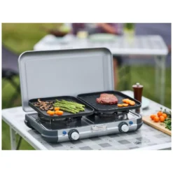 Campingkocher Campingaz Camping Kitchen 2 Grill & Go CV -Camping Rabatt Geschäft camping tischgrill campingaz camping kitchen 2 grill and go cv campingkocher 1000 10 24718