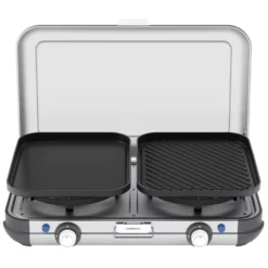 Campingkocher Campingaz Camping Kitchen 2 Grill & Go CV -Camping Rabatt Geschäft campingaz camping kitchen 2 grill and go cv zweiflamm camping tischgrill gas kocher grill 1000 2 24718