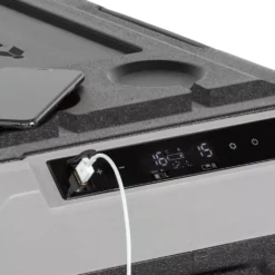 Kompressor-Kühlbox Brunner Polarys Freeze DZ 45 -Camping Rabatt Geschäft digitale anzeige usb anschluss 45l kuehlbox gefrierbox brunner porarys freeze dz tragbar 60 watt 1000 5 25483