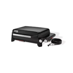 Weber SLATE GP56 Premium Gasgrill - Black | Ausstellungsstück -Camping Rabatt Geschäft dual zone hitze grillen mit zwei temperaturen griddle gp56 black weber grills 1000 2 27741