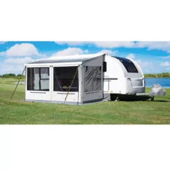 Markisen-Seitenwand DWT Rain Outside -Camping Rabatt Geschäft dwt rain outside markisen seitenwand fuer wohnwagen markisenzelt markisenzubehoer 1000 5 23208