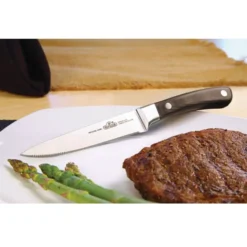 Napoleon Wellenschliff Steakmesser -Camping Rabatt Geschäft edelstahl messer napoleon wellenschliff steak messer grillbesteck grillmesser 3 11011
