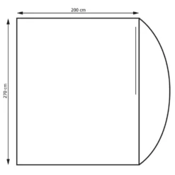 Busvorzelt Eurotrail Pisa -Camping Rabatt Geschäft eurotrail pisa groesse skizze vom buszelt 1000 7 19363