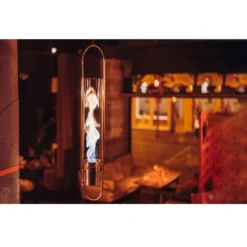 Feuer-Leuchte Höfats Spin 120 Hängefeuer. Silber -Camping Rabatt Geschäft feuerlampe hoefats spin 120 haengefeuer feuerleuchte haengendes feuer silber 1000 5 23667