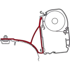 Markise Fiamma F45S 260 Für VW T5 T6 Multivan/Transporter, Tuch: Royal Grey, Gehäuse: Deep Black -Camping Rabatt Geschäft fiamma markisenadapter fuer vw t5 t6 multivan transporter 1000 3 17873