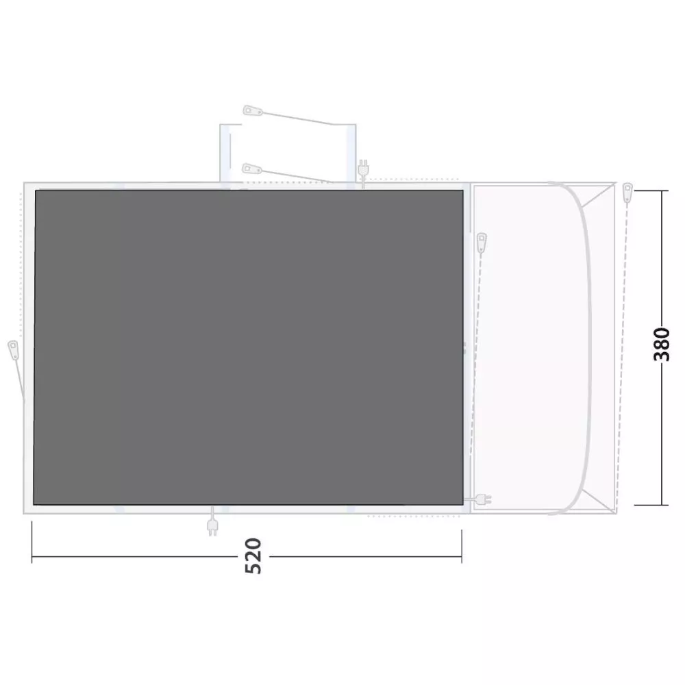 Unterlage Outwell Footprint Vermont 7 Air 1 Unterlage Outwell Footprint Vermont 7 Air