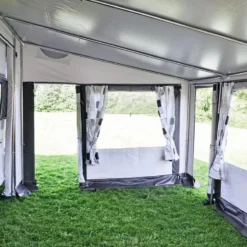 Freistehendes Dauervorzelt Frankana Freiko Allgäu | Tiefe 300 Cm -Camping Rabatt Geschäft frankana freiko teileinzugsvorzelt allgaeu freistehendes wohnwagenvorzelt aus pvc 1000 7 26316