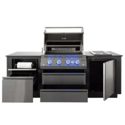 Outdoorküche Napoleon OASIS Compact 105 Mit BIG32-1 Und Einbau Sizzle Zone | Ausstellungsstück -Camping Rabatt Geschäft funktionale einbaukueche napoleon built in kitchen inklusive drehspiess gasflaschenschrank inklusive abdeckhaube 1000 3 28670