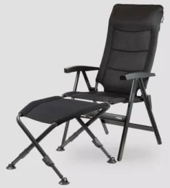 Campingstuhl Westfield Avantgarde Noblesse Deluxe Blackedition -Camping Rabatt Geschäft fussauflage bein ablage westfield avantgarde oblige campingstuhl noblesse deluxe black 1000 2 18992