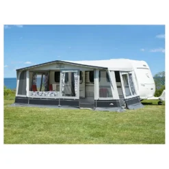 Wohnwagenvorzelt Dwt Zelte Domino 280 | 28er Stahl -Camping Rabatt Geschäft ganzeinzug wohnwagenvorzelt dwt zelte domino verandaeffekt 1000 3 27092