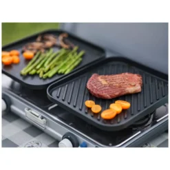 Campingkocher Campingaz Camping Kitchen 2 Grill & Go CV -Camping Rabatt Geschäft grillplatte plancha campingaz gaskocher camping kitchen 2 grill and go cv 1000 9 24718