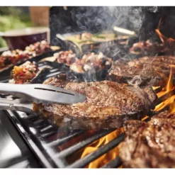 Weber Outdoorküche BBQ-Kitchen, 2er Set Für Genesis E-415 Ohne Seitenkocher -Camping Rabatt Geschäft grillrost porzellanemailliertes gusseisen gbs weber genesis e415 gasgrill 1000 9 26358