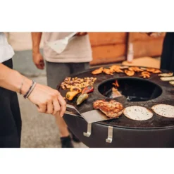 Höfats BBQ-Tool-Set, 3-teilig -Camping Rabatt Geschäft grillzubehoer hoefats wender aus edelstahl 3teiliges grillset spachtel zange 1000 4 27422