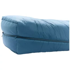 Nordisk Schlafsack Bjarni ±0° Wide | Grösse L -Camping Rabatt Geschäft hohes fussteil mumienschlafsack nordisk bjarni 0 wide aegean blue 1000 7 28276