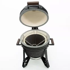 Mobiler Kamado-Grill The Bastard Compact Urban -Camping Rabatt Geschäft holzkohle grill the bastard compact urban matt schwarzer mobiler kamadogrill mit deflektorstein 1000 5 22999