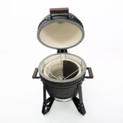 Mobiler Kamado-Grill The Bastard Compact Urban -Camping Rabatt Geschäft holzkohlegrill the bastard compact urban matt schwarzer mobiler keramikgrill 1000 4 22999