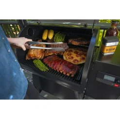 Pelletgrill Traeger PRO D2 575, Schwarz, Inklusive Meater Plus -Camping Rabatt Geschäft holzpellet smoker traeger pro 575 schwarzer pelletgrill 1000 9 26285