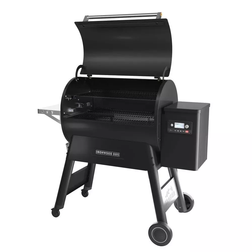 Pellet-Smoker Traeger Ironwood 885 International + Pelletsensor Inklusive Meater Plus 2 Pellet-Smoker Traeger Ironwood 885 International + Pelletsensor Inklusive Meater Plus – Bild 2