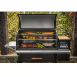 Pelletgrill Traeger Timberline 1300, Schwarz | Ausstellungsstück -Camping Rabatt Geschäft holzpelletgrill traeger timberline 1300 pellet grill schwarz offen 1000 9 28680