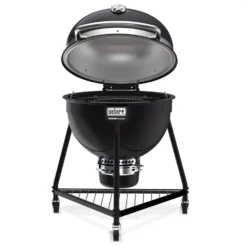 Holzkohlegrill Weber Summit Kamado E6 | Ausstellungsstück -Camping Rabatt Geschäft kamadogrill weber summit kamado e 6 stahlgrill mit gbs edelstahlgrillrost holzkohlegrill 1000 3 27737