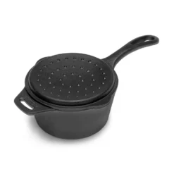 Gusseisen Petromax Kasserolle Kr1, Volumen 1 Liter -Camping Rabatt Geschäft kasserolle gusseisendeckel mit abtropfnoppen petromax dutch oven mit stielgriff 1000 3 26583