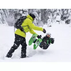 Kinder-Schneeschuhe MSR Tyker, Dino Green -Camping Rabatt Geschäft kinder schneeschuhe msr tyker schneeschuhwanderung 3 18372