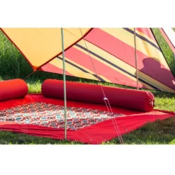 Verbindbare Kissenrolle Bent XL Lounger, Hawaiian Ocean -Camping Rabatt Geschäft kissenrolle tarp teppich mit reissverschluss verbunden bent xl lounger camping outdoor garten 1000 2 24193