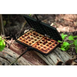 Petromax Wende-Waffeleisen Mit 72 Cm Langem Stiel -Camping Rabatt Geschäft knusprige waffeln backen mit petromax gusseisen waffeleisen campen ourdoor kueche 1000 4 25986