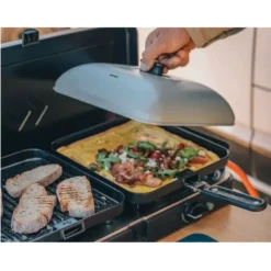 Cadac Dometic Universal Backplatte -Camping Rabatt Geschäft lecker fruehstueck glatte aluminium universal backplatte cadac dometic zubehoer 1000 6 26219