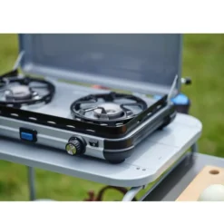 Campingkocher Campingaz Camping Kitchen 2 Maxi CV -Camping Rabatt Geschäft leichter kocher mit 2 brenner campingaz campingkocher camping kitchen 2 maxi cv mit tragegriffen 1000 4 26240