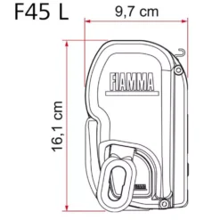 Markise Fiamma F45L 450, Tuch: Royal Grey, Gehäuse: Polar White -Camping Rabatt Geschäft masse fiamma f45l markise fiammastore polar white gehaeuse tuch royal grey 1000 6 25661