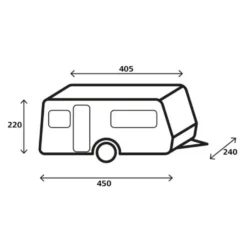 Wohnwagen-Abdeckung Brunner Caravan Cover Design 12M, 400-450 Cm -Camping Rabatt Geschäft masse groesse brunner caravan cover design 12m wohnwagen schutzhuelle 400 450 cm abdeckhaube 1000 4 25395