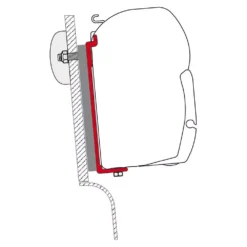 Markisenadapter Fiamma KIT Adapter Westfalia (High Roof)