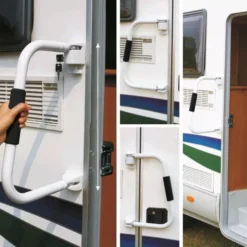 Sicherheitsgriff Fiamma Security Bügel Und Einstiegshilfe | Schwarz -Camping Rabatt Geschäft montierte ein ausstiegshilfe tuersicherung fiamma security buegel einstiegshilfe 600 5 28245